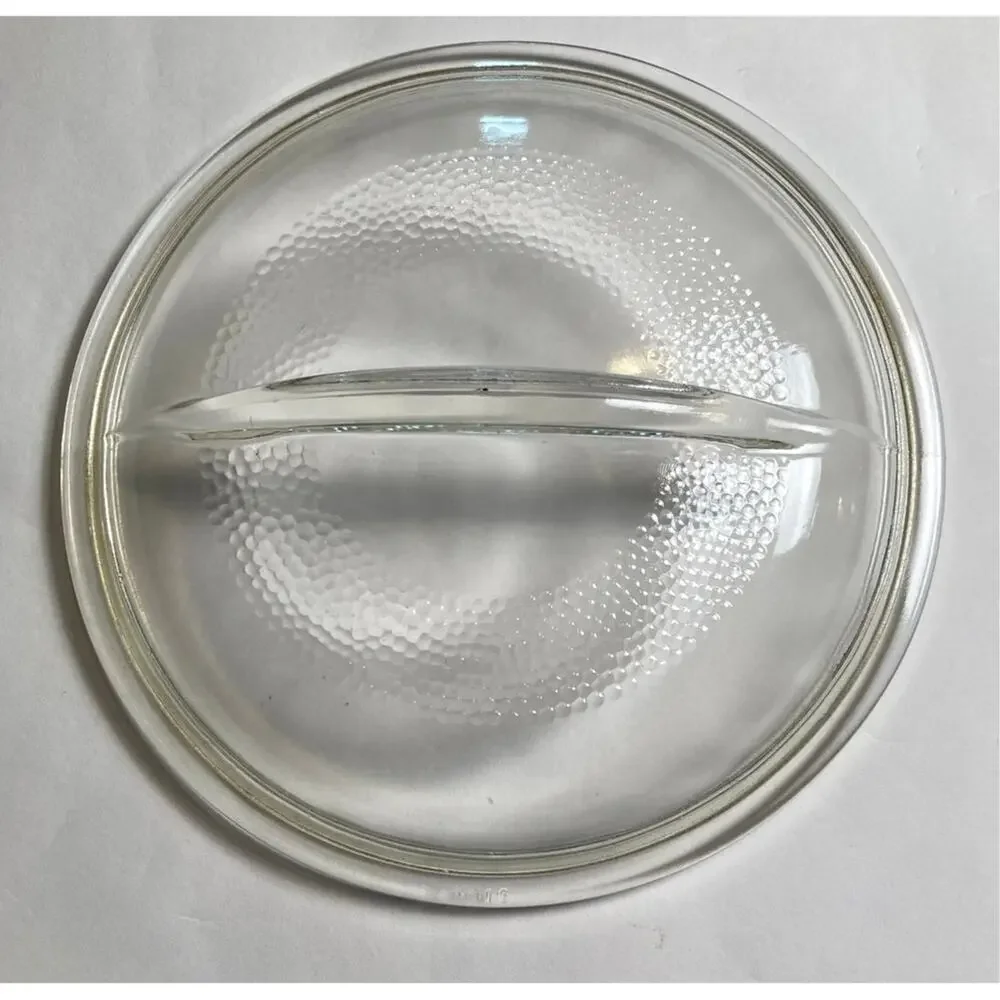 Vintage Club Glass Casserole Replacement Lid K31G Ovenware Dotted Pattern